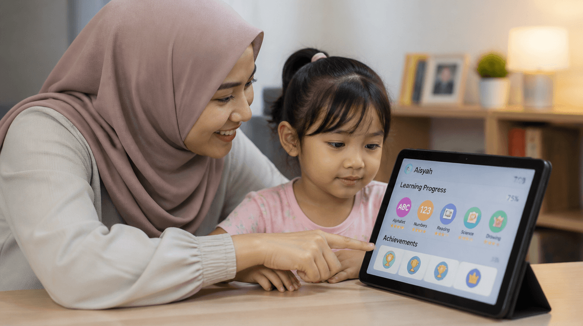 Cara Ibu Bapa Guna Tuis.my untuk Pantau Perkembangan Anak