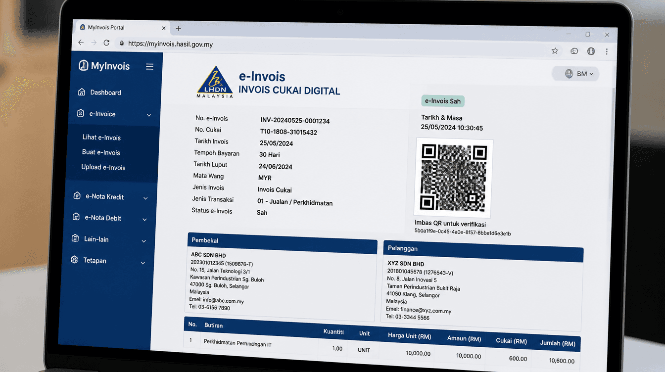 Sistem e-Invoice LHDN Malaysia