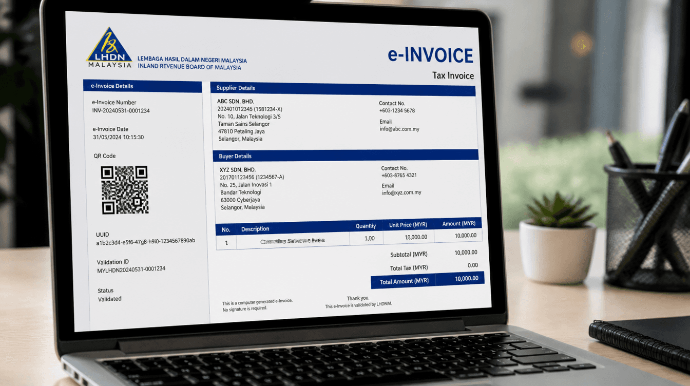 Panduan e-Invoice LHDN untuk Pusat Tuisyen Malaysia 2026