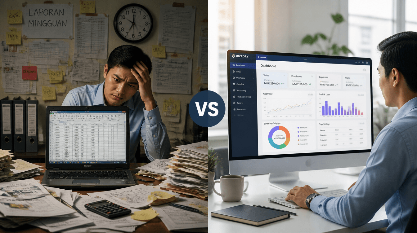 Mengapa Spreadsheet Tidak Cukup untuk Urus Pusat Tuisyen